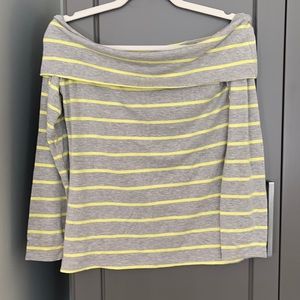 Banana Republic 3/4 Sleeve Off the Shoulder Top